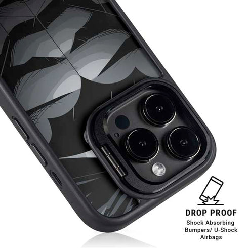 DC Comics Batman Chest Comic art iPhone 16 Pro Kickstand Case